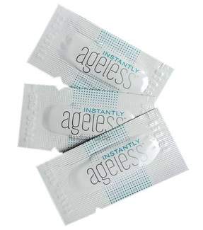 Упаковки-саше с микрокремом Instantly Ageless производства США. Одного саше хватает на 3-4 раза Sachets with Microcream Instantly Ageless by JeunesseGlobal (USA). You can use 1 sachet for 3-4 times